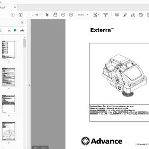 Advance Exterra Instructions For Use Manual 56041656 - PDF DOWNLOAD