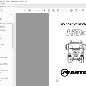 ASTRA HD9 Euro3 USE AND MAINTENANCE HANDBOOK MANUAL - PDF DOWNLOAD