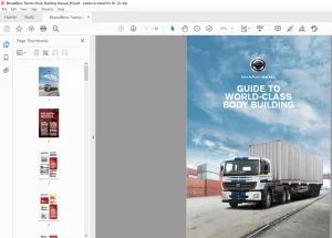 BharatBenz Tractors Body Building Manual_EN -  PDF DOWNLOAD