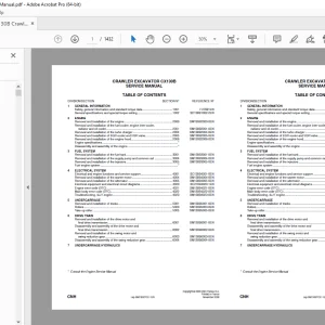 Case CX130B Crawler Excavator Service Manual - PDF DOWNLOAD