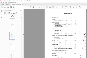 DATSUN TRUCK 320 SERVICE MANUAL - PDF DOWNLOAD