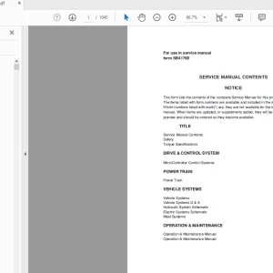 Daewoo Doosan Forklift D15S-2 to G20SC-2 Service Manual SB4048E00- PDF DOWNLOAD