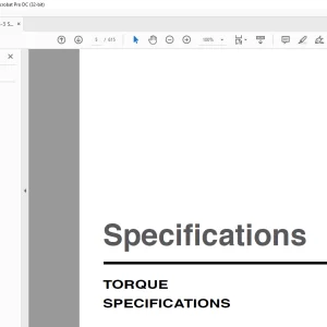 Daewoo Doosan Forklift D20S-3 - D33S-3 Service Manual -  PDF DOWNLOAD