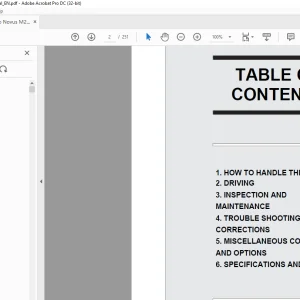 Daewoo Novus Truck M2SEF Owner's Manual - PDF DOWNLOAD