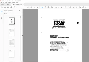 Daihatsu CB Engine CB-23 CB-61 CB-80 Workshop Manual - PDF DOWNLOAD