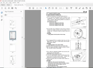 Daihatsu Copen Service Manual - PDF DOWNLOAD