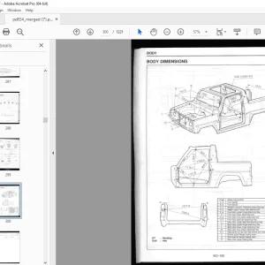 Daihatsu F70 F75 F77 Appendix Service Manual - PDF DOWNLOAD