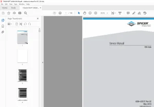 Dana Spicer 990 Axel Service Manual -  PDF DOWNLOAD