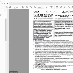 Delta q QuiQ 912-24xx  36xx  48xx  72xx Product Manual - PDF DOWNLOAD