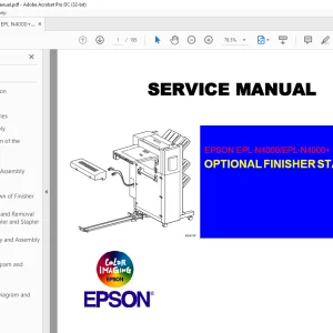 EPSON EPL-N4000EPL-N4000+ Service Manual - PDF DOWNLOAD