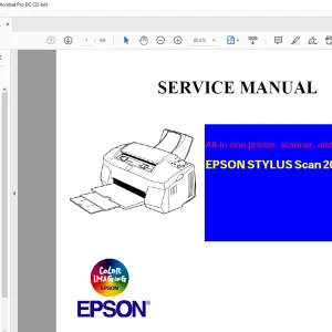 Epson 2000 Service Manual SEIJ99006 -  PDF DOWNLOAD