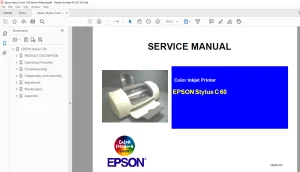 Epson C60 Service Manual -  PDF DOWNLOAD
