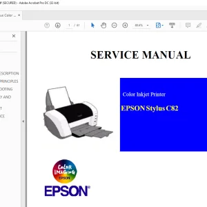 Epson C82 Service Manual - PDF DOWNLOAD