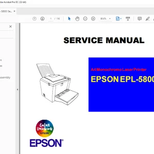 Epson EPL-5800 Service Manual - PDF DOWNLOAD