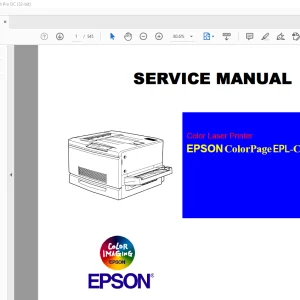 Epson EPL-C8000 Service Manual - PDF DOWNLOAD