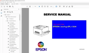 Epson EPL-C8200 Service Manual - PDF DOWNLOAD