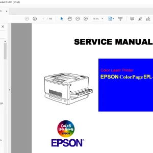 Epson EPL-C8200 Service Manual - PDF DOWNLOAD