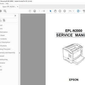 Epson EPL-N2000 Service Manual - PDF DOWNLOAD