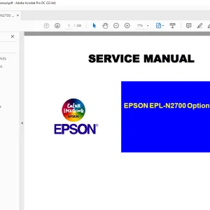 Epson EPL-N2700 Optional Units Service Manual - PDF DOWNLOAD