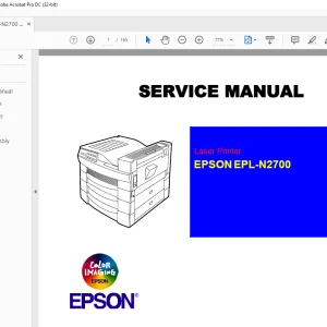 Epson EPL-N2700 Service Manual - PDF DOWNLOAD