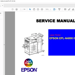 Epson EPL-N4000_4000 Service Manual -  PDF DOWNLOAD