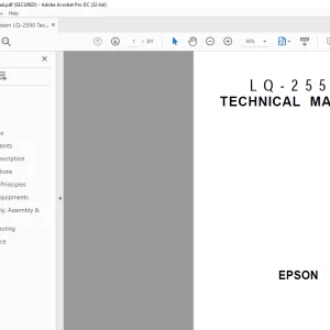 Epson LQ-2550 Technical Manual - PDF DOWNLOAD