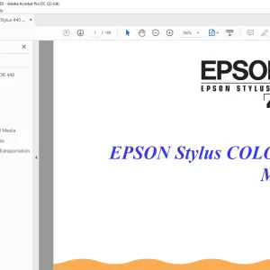 Epson Stylus 440 Manual - PDF DOWNLOAD