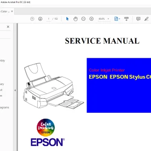 Epson Stylus Color 670 Service Manual -  PDF DOWNLOAD
