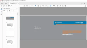 FOTON Auman BJ 1113 Руководство по эксплуатации - PDF DOWNLOAD