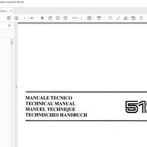 Ferrari 512 TR Technical Manual - PDF DOWNLOAD