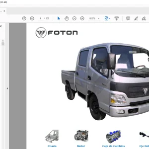Foton AUMARK 2.7 TON CATALOGO DE REPUESTOS MANUAL - PDF DOWNLOAD