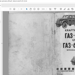 GAZ  ПA3-69M UND A3-69AM BETRIEBSANLEITUNG Manual - PDF DOWNLOAD