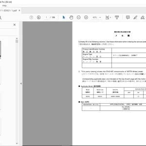 Hitachi 85Z7B Wheel Loader(CUMMINS)QSB6.7 Engine Parts Manual - PDF