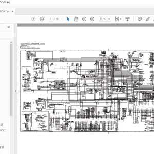 Hitachi ZX890-7 ELECTRICAL CIRCUIT DIAGRAM MANUAL - PDF DOWNLOAD