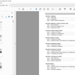 Hyundai Forklift 15/18/20/25BR-X Service Manual - PDF DOWNLOAD
