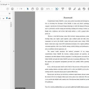 Hyundai Forklift 25B-7A 30B-7A 35B-7A Service Manual - PDF DOWNLOAD