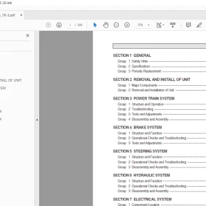 Hyundai Forklift HDF15,18-3 Service Manual - PDF DOWNLOAD