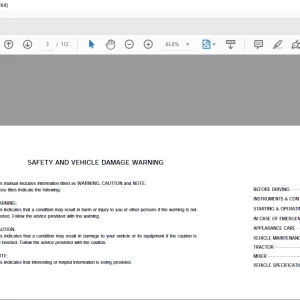 JAC Mixer Truck PDF Owner Manual - PDF DOWNLOAD