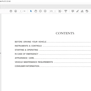 JAC Medium Truck Owners Manual - PDF DOWNLOAD