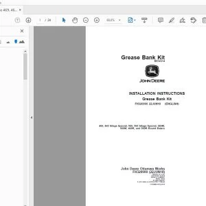 John Deere 469, 469, 569, 569 Silage Special, 460M, 560M, 460R & 560R Round Balers Instructions Manual FH320900 - PDF DOWNLOAD