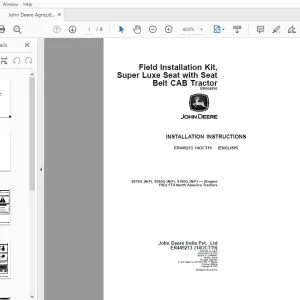 John Deere 5075G (N/F), 5090G (N/F), 5100G (N/F) (Engine F5D) Instructions Manual ER449213 - PDF DOWNLOAD