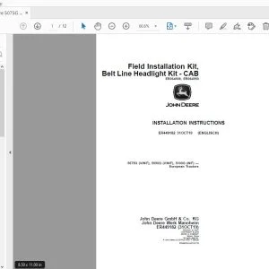 John Deere 5075G (V/N/F), 5090G (V/N/F), 5100G (N/F) Instruction Manual - PDF DOWNLOAD