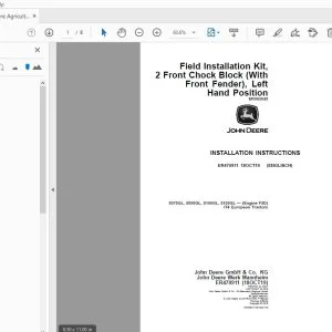 John Deere 5075GN, 5090GN, 5100GN & 5105GN (Engine F5D) iT4 Instruction Manual ER470911 - PDF DOWNLOAD