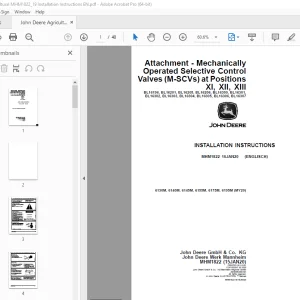 John Deere 6130M, 6140M, 6145M, 6155M, 6175M, 6195M (MY20) Instruction Manual PDF