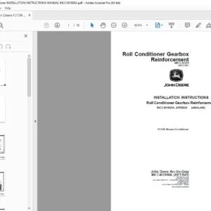 John Deere 5090R, 5100R, 5115R, and 5125R INSTALLATION INSTRUCTIONS MANUAL PFP17048