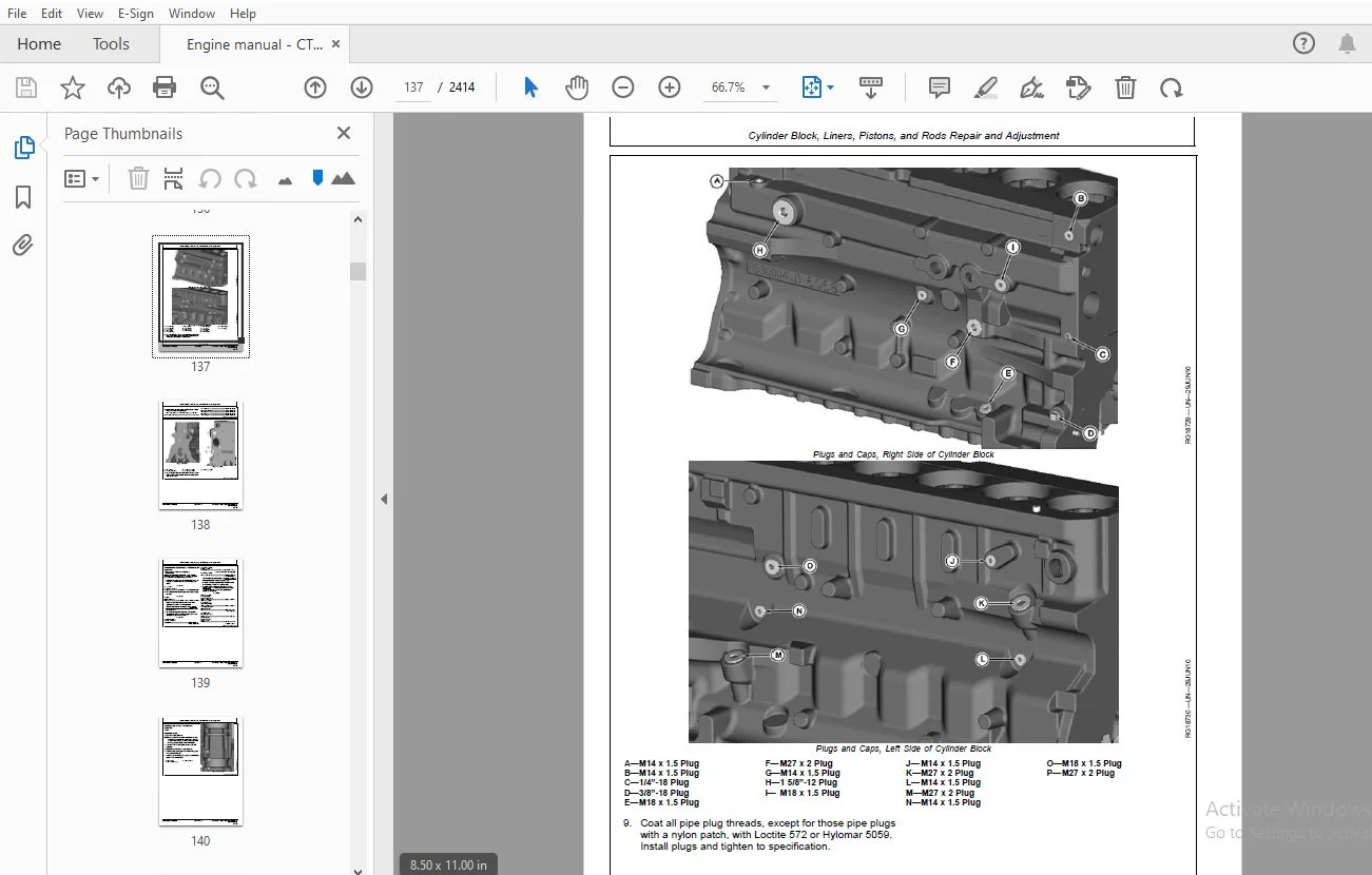 John Deere PowerTech 6068 OEM Diesel Engines (Final Tier 4Stage IV Platform) Component Technical Manual CTM120019 - PDF DOWNLOAD - Image 2