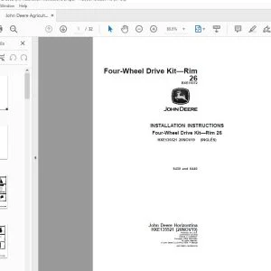 John Deere S430 & S440 Instructions Manual HXE135521 - PDF DOWNLOAD