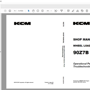 KCM 85Z7 WHEEL LOADER ISUZU 6HK1Engine Parts Manual - PDF DOWNLOAD