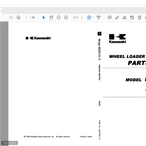 Kawasaki 80ZIV 80ZIV-2 Wheel Loader NISSAN NE6T04 Engine Parts Manual - PDF