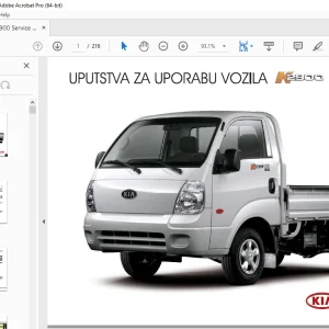 Kia Motors K2900 UPUTSTVA ZA UPORABU VOZILA - PDF DOWNLOAD